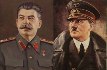 Stalin and Hitler